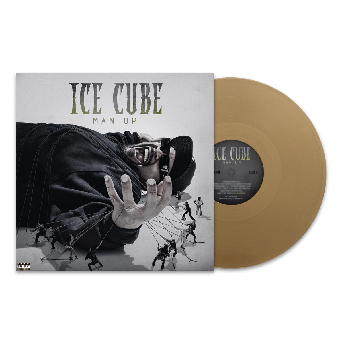 Ice Cube - Man Up Vinyl - Gold – Ice Cube EU/UK Store